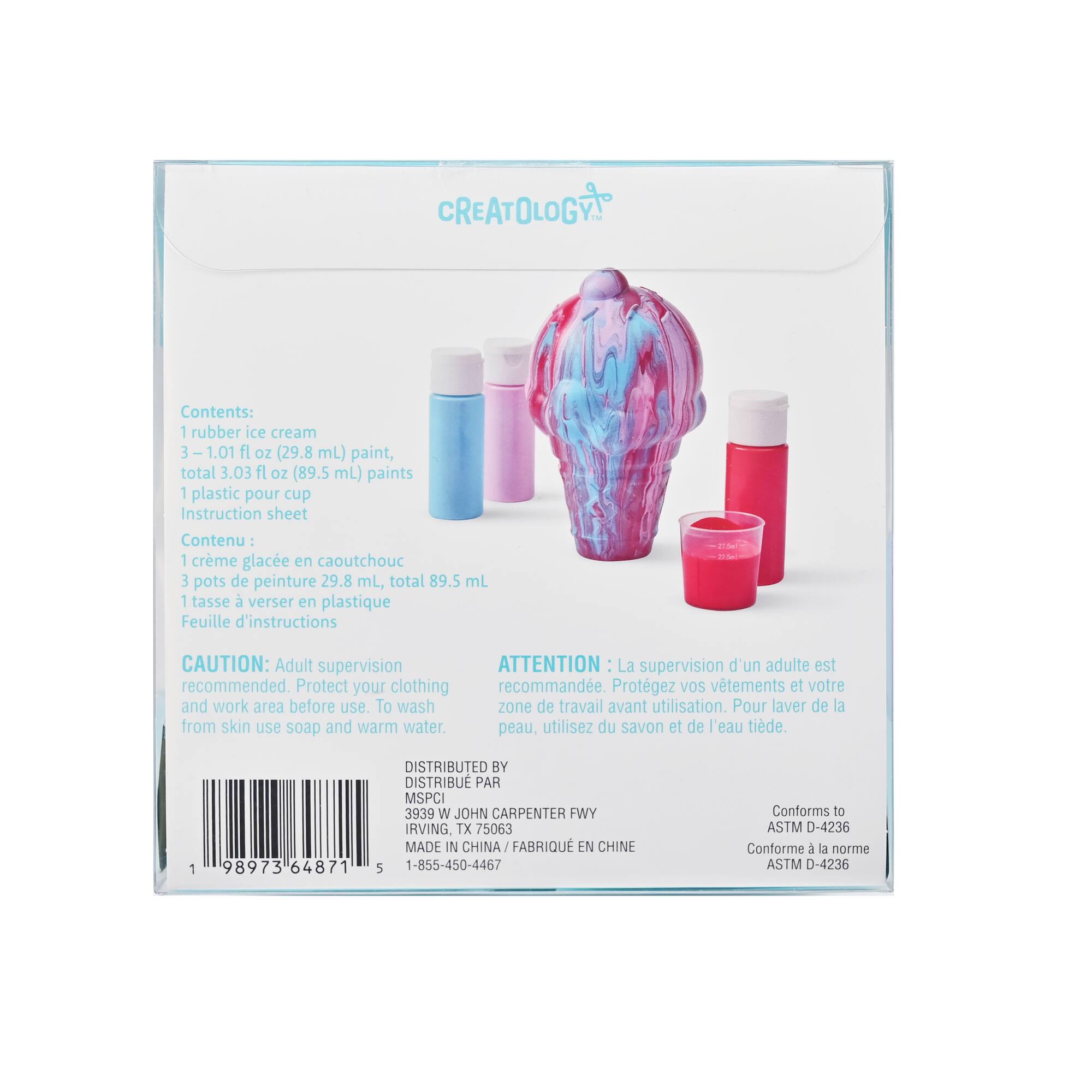 Ice Cream Paint Pour Craft Kit by Creatology™